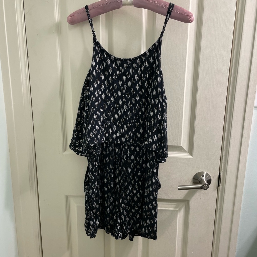 Lucky Brand Pop-Over Romper